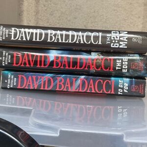 David Baldacci Hardcover Book Set. Travis Devine series, 3 books.